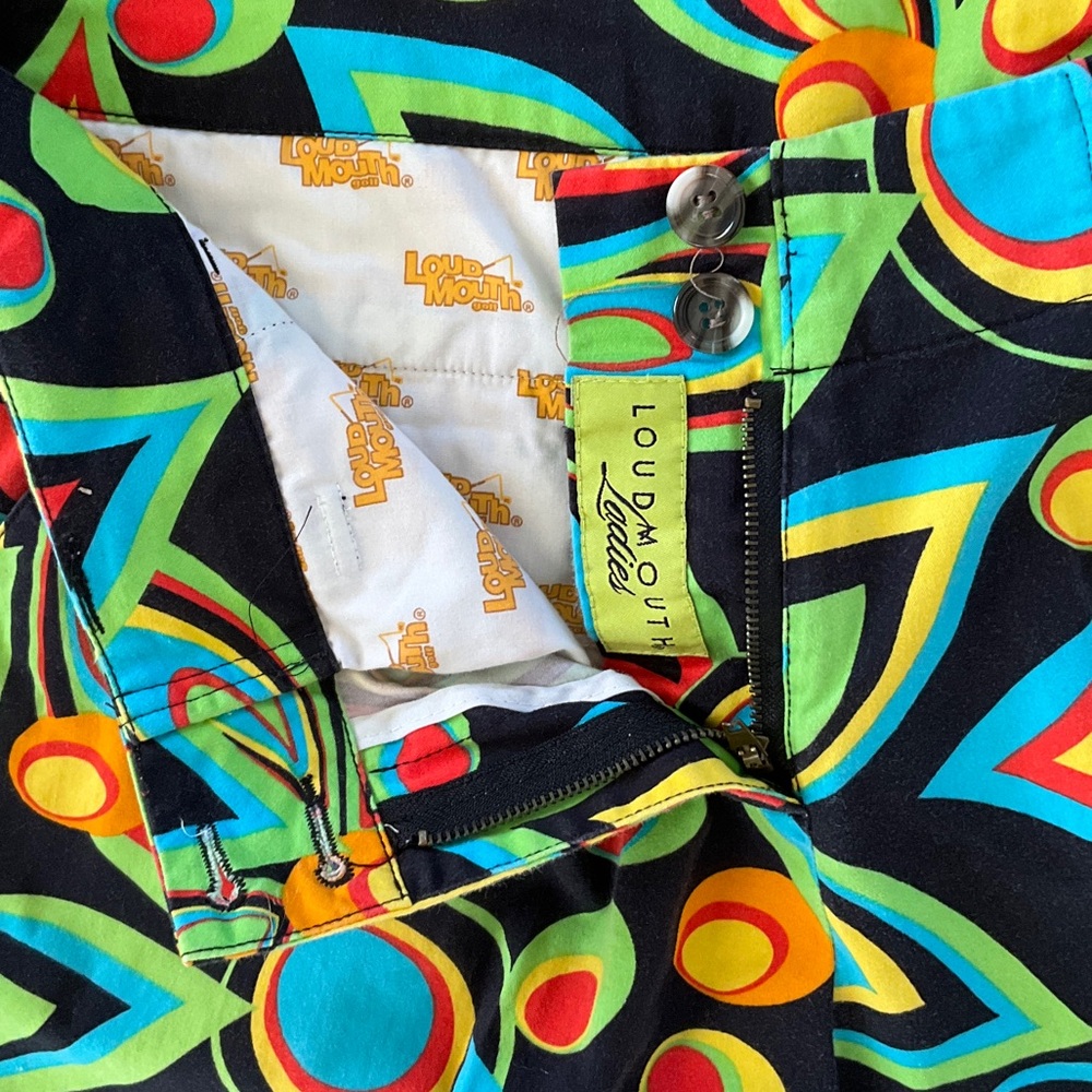 Loudmouth Multicolor Geometric Shorts - Picture 2 of 3
